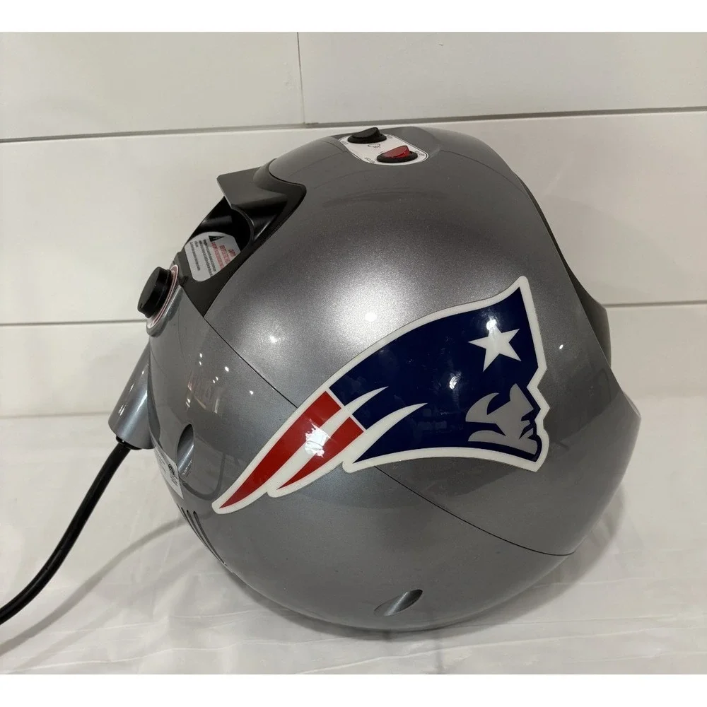 NFL New England Patriots Helmet Infrared Space Heater 600W-1200W TESTED & WORKS!
